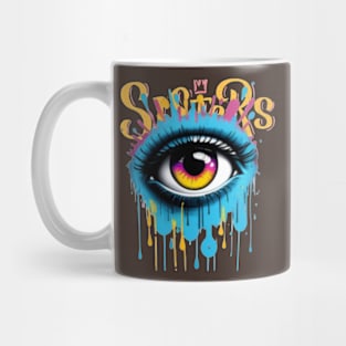 Vivid Tears: Runny-Eye Delight T-Shirt Mug